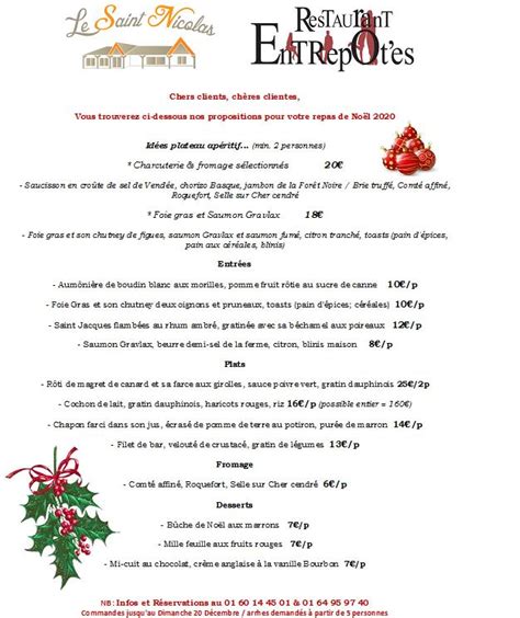 restaurant entrepot'es menu